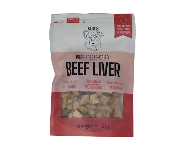 Freeze-Dried Beef Liver Dog Treats