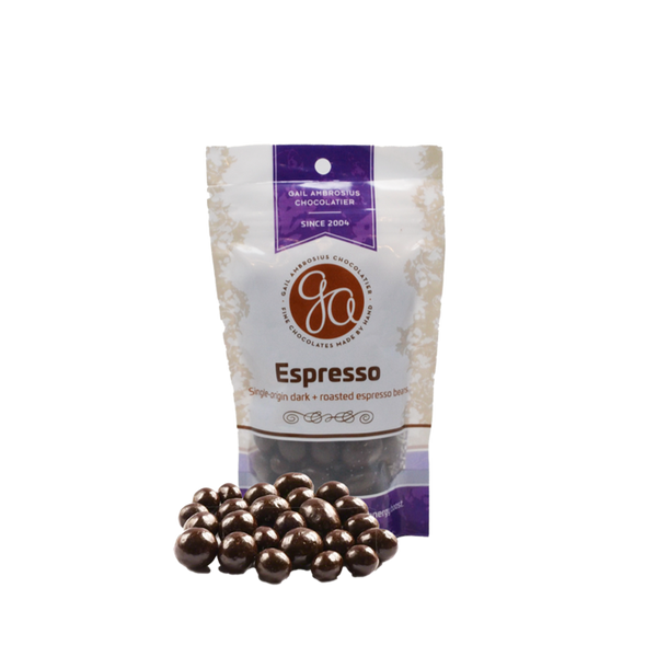 Chocolate covered espresso beans