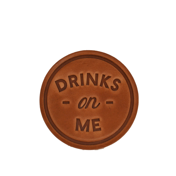 Drinks-on-Me Coaster