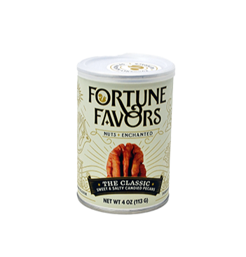 Fortune Favors Caramelized Pecans