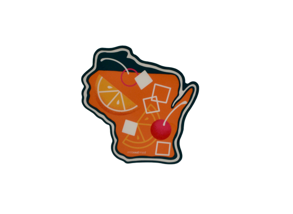 Old Fashioned Wisconsin Sticker