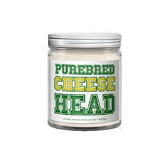 Purebred Cheese Head Soy Candle