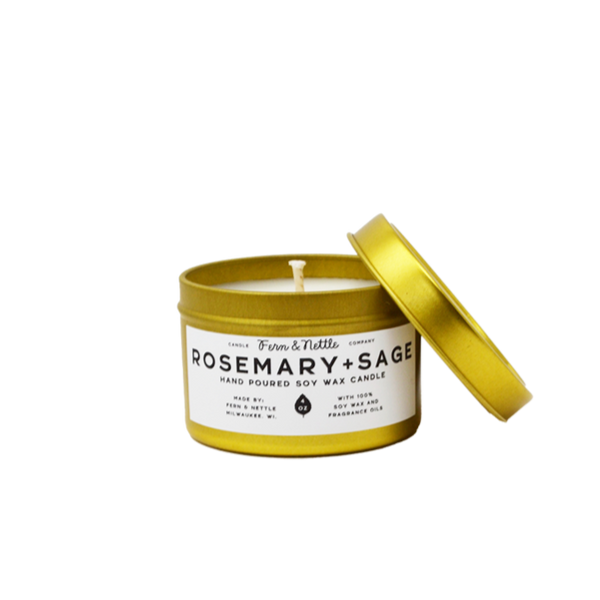Rosemary & Sage Soy Candle