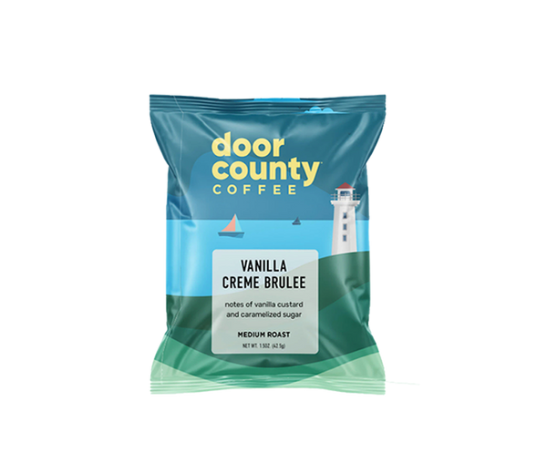 Vanilla Crème Brulee Door County Coffee (1.5oz)
