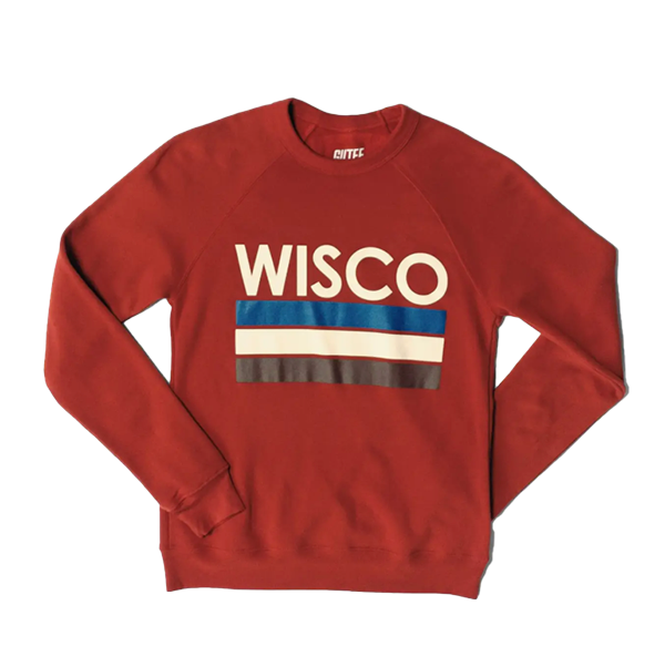 Wisco Crewneck Brick - Extra Large
