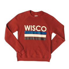 Wisco Crewneck Brick - Extra Large