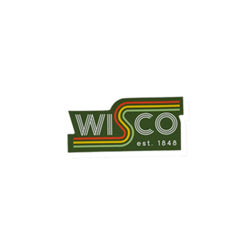 Retro Wisco Vinyl Sticker