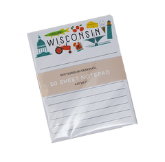 Wisconsin Icons 50 Sheet Notepad
