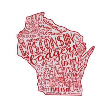 Badger Sticker – WiscoBoxes