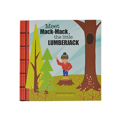 Meet Mack-Mack, the Little Lumberjack Book  - WiscoBoxes 