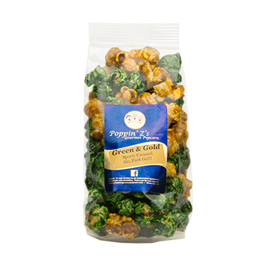 Green and Gold Popcorn  - WiscoBoxes 