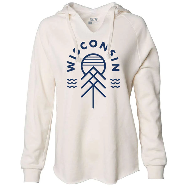Wisconsin Native Women's Hoodie - Extra Large