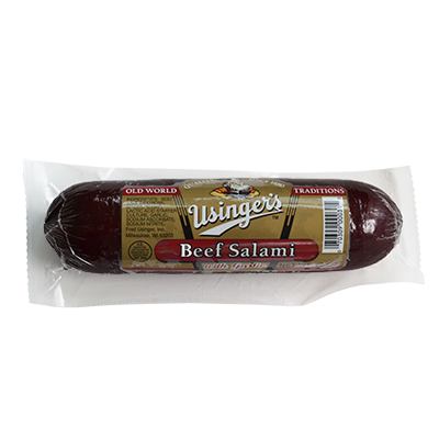 Usinger's Salami with Garlic  - WiscoBoxes 